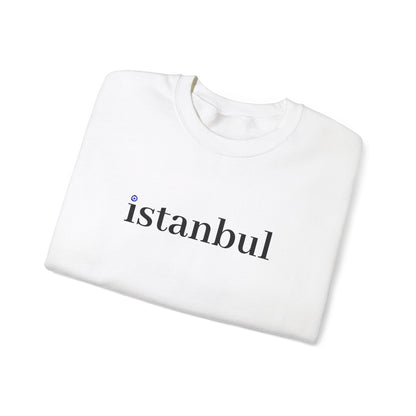 Unisex Heavy Blend™ Crewneck Sweatshirt - İstanbul with Meaningful Sign