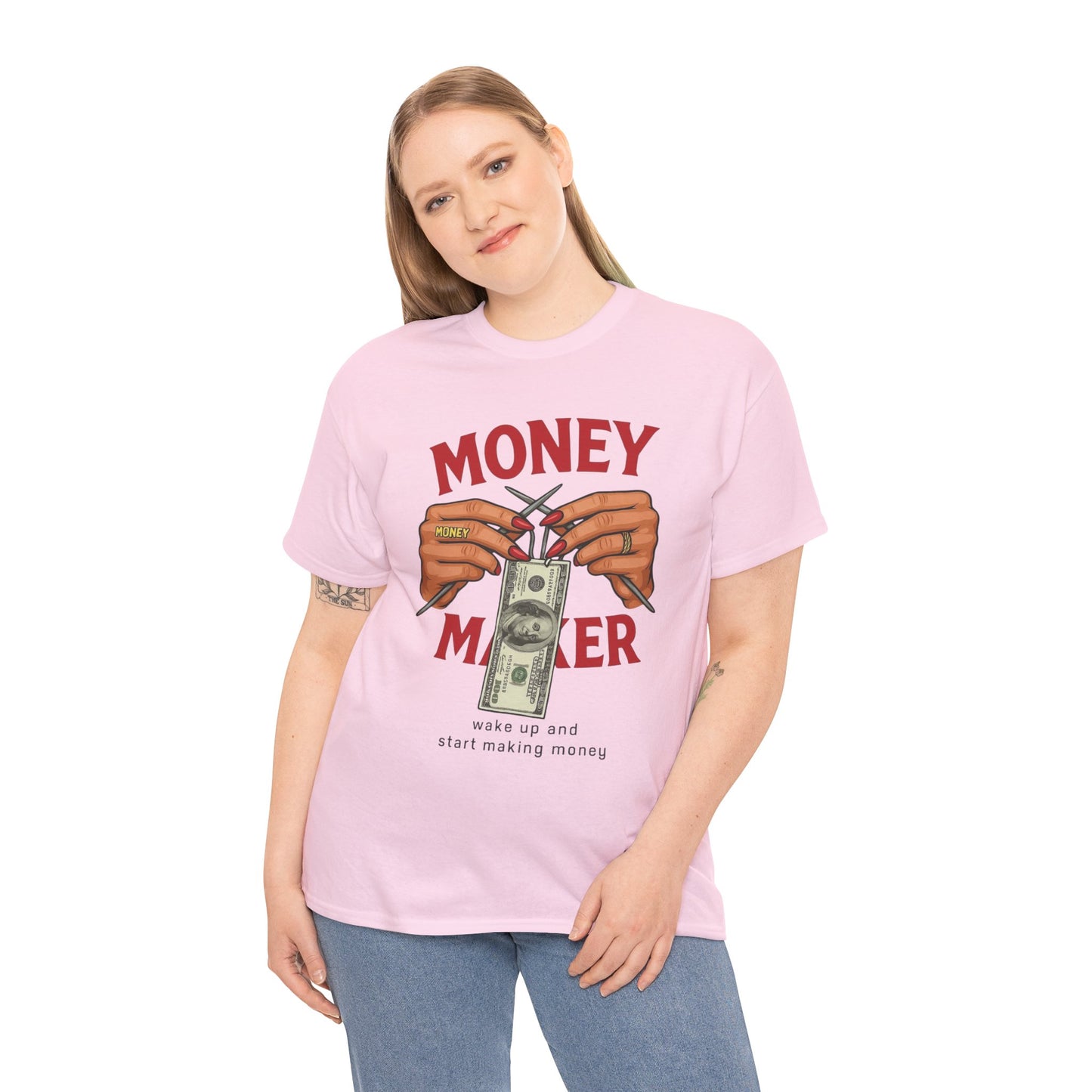 Manifesting Money Maker Tee - Unisex Heavy Cotton