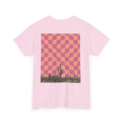 Southwest Aesthetic Mystical Cactus Design - Unisex Garment-Dyed Tee