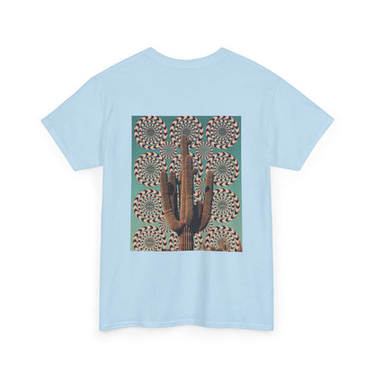 Southwest Aesthetic Mystical Cactus & Eye Design - Unisex Garment-Dyed