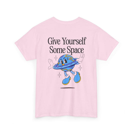 Cute Space Print Unisex Tee - Give Yourself Some Space Design