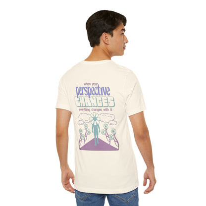 Unisex Jersey Short Sleeve Tee - Change Your Perspective