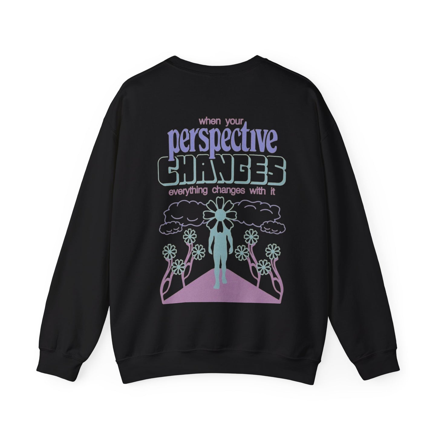 Unisex Heavy Blend™ Crewneck Sweatshirt - Change Your Perspective