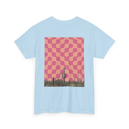 Southwest Aesthetic Mystical Cactus Design - Unisex Garment-Dyed Tee