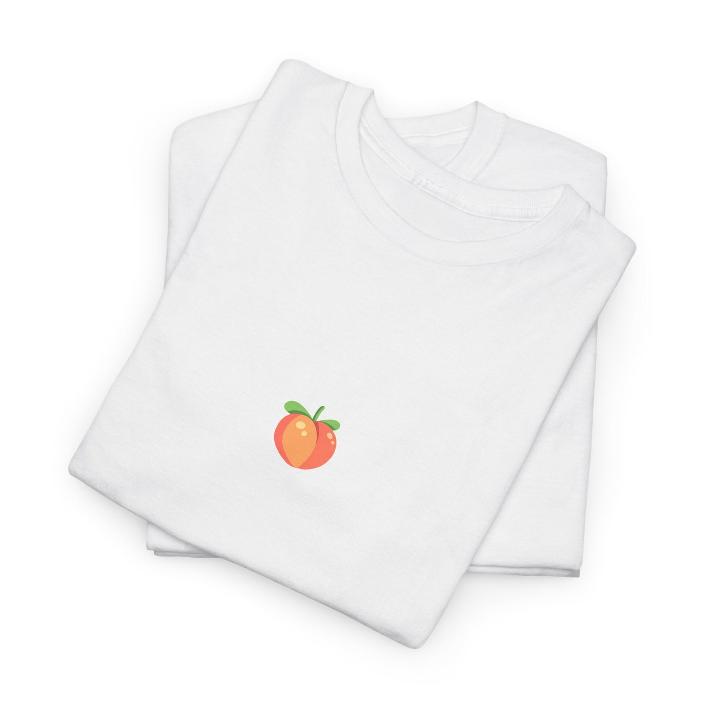 Citrus Peach Shirt – Refreshing Embroidered Unisex Tee