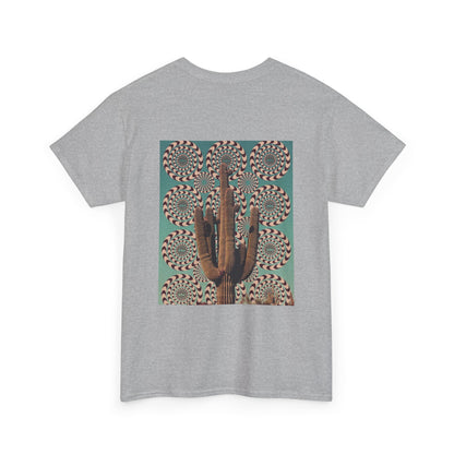 Southwest Aesthetic Mystical Cactus & Eye Design - Unisex Garment-Dyed