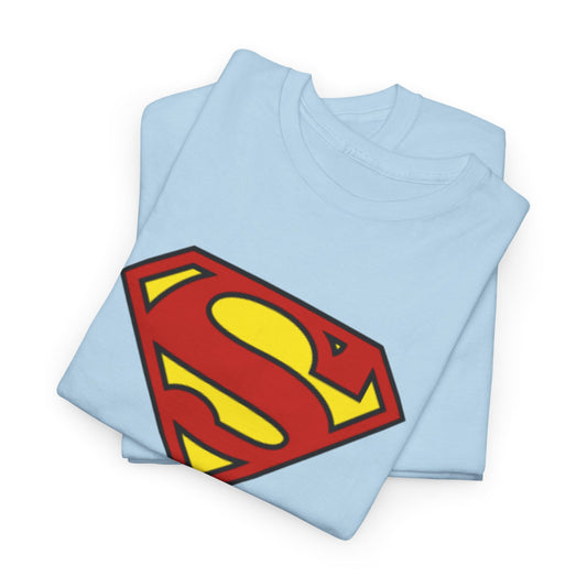 Superman Shield Unisex T-Shirt — Classic Red & Yellow Logo Tee