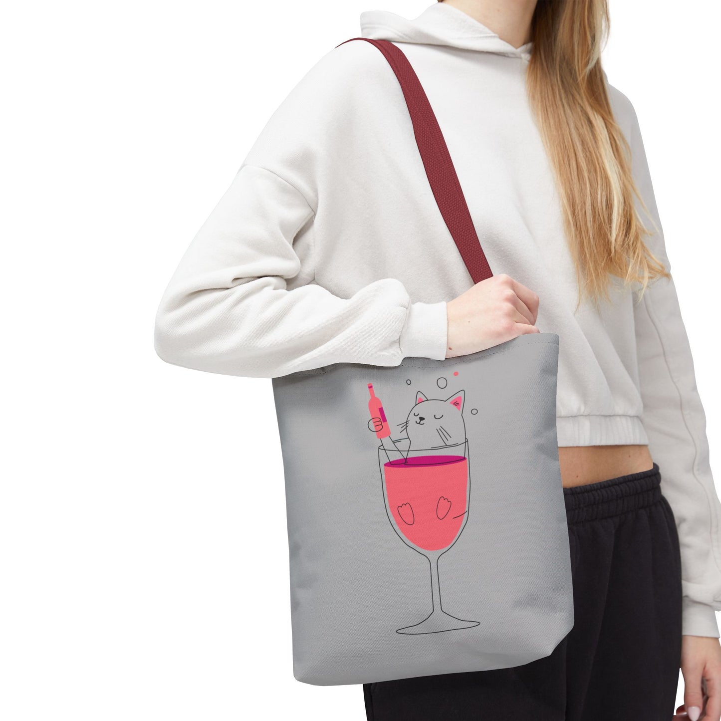 Cute & Minimalist Glass Design Tote Bag