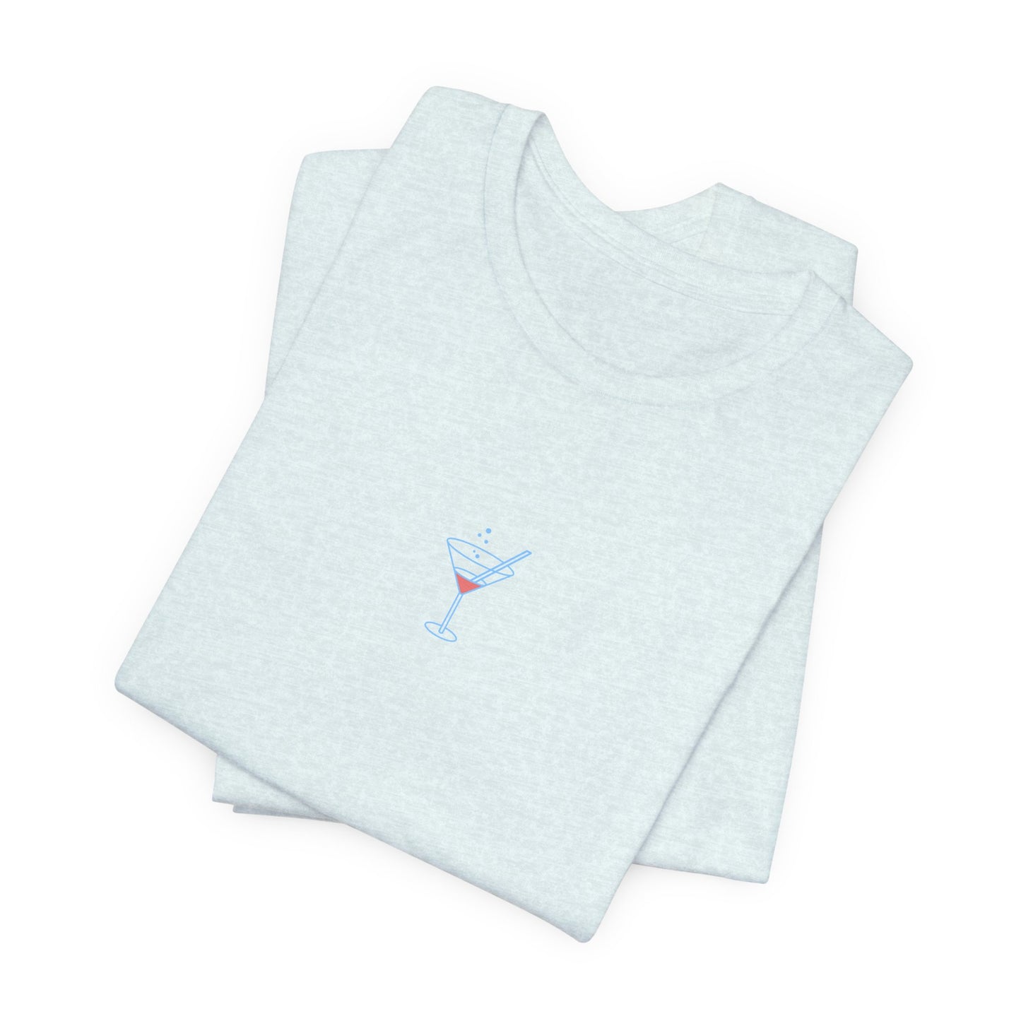 Unisex Cocktail Tee – Relaxed Fit with Cocktail