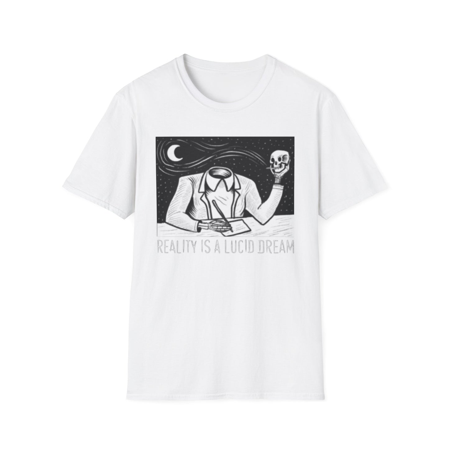 Lucid Dream Unisex T-Shirt — "Reality Is A Lucid Dream" Surreal Headless Design