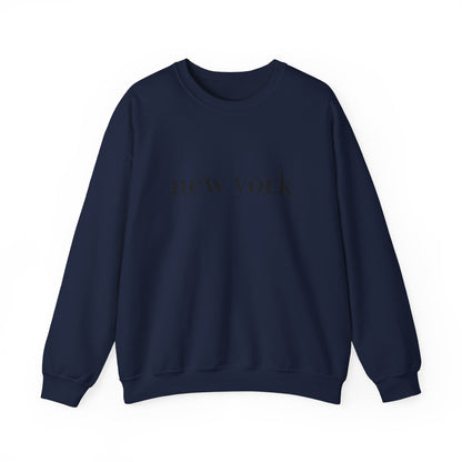 Unisex Heavy Blend™ Crewneck Sweatshirt - Minimal New York Design