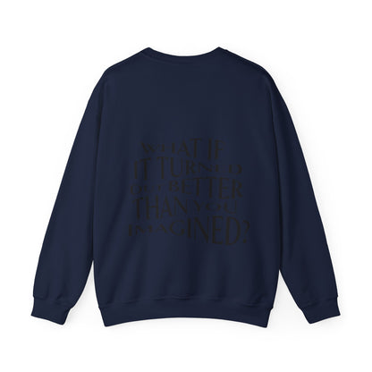 Unisex Heavy Blend™ Crewneck Sweatshirt - Imagination is the key.