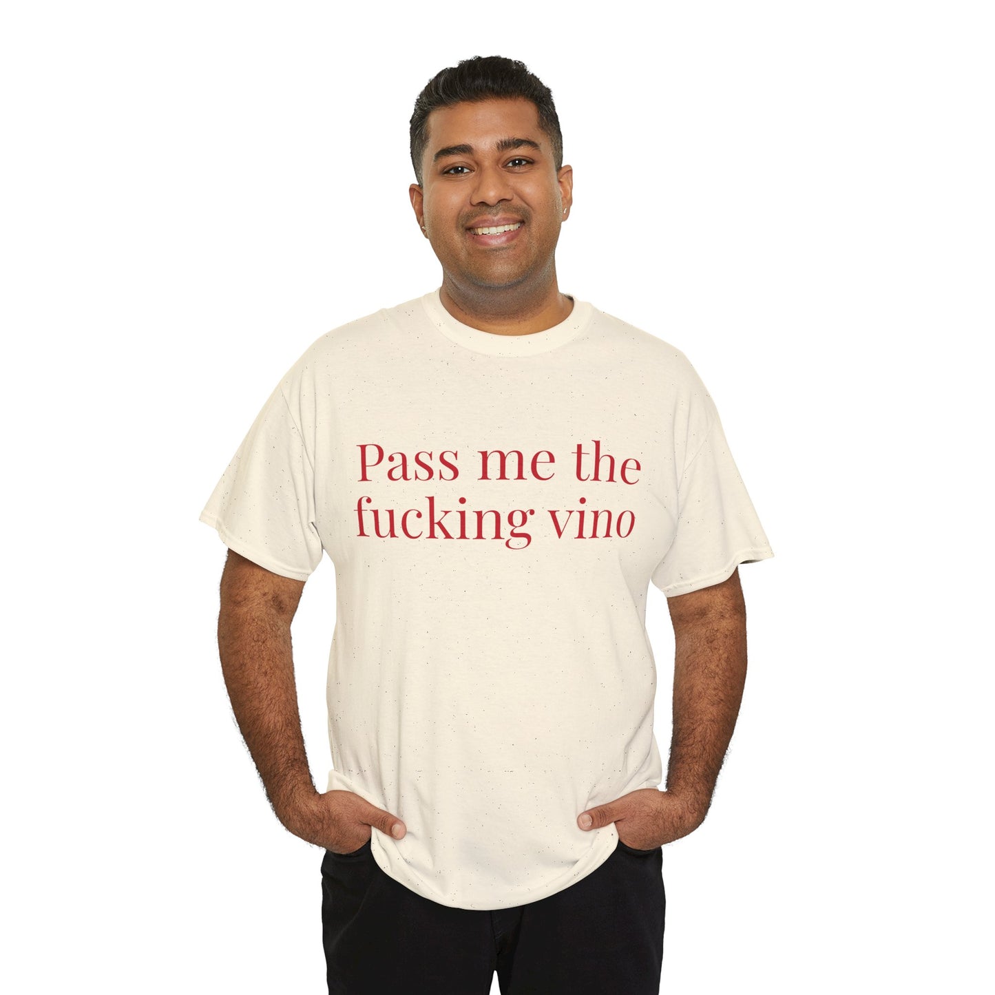 Unisex Cool Tee - Pass Me the Fucking Vino