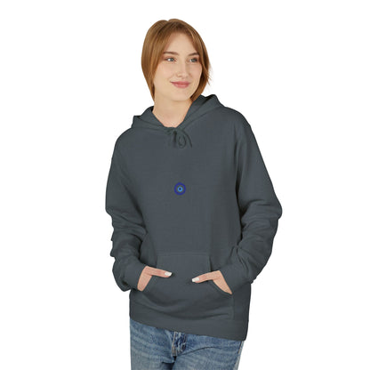 Unisex Midweight Softstyle Fleece Hoodie - Evil Eye & Brand Sign