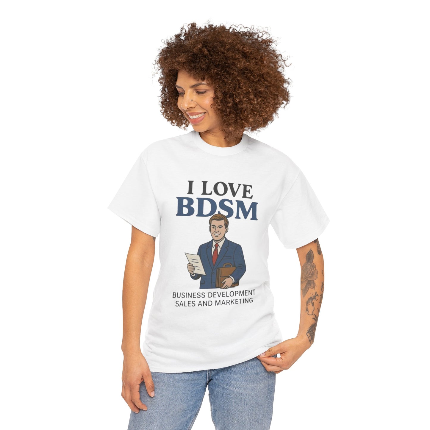 I Love BDSM Tee — Business Development Sales & Marketing Funny Graphic Unisex Shirt