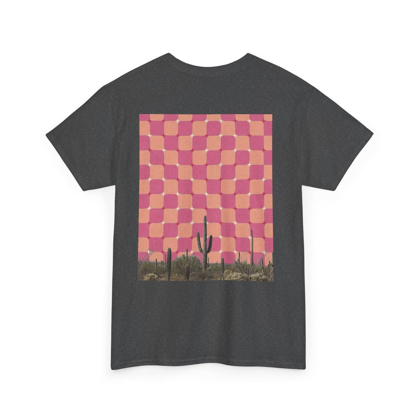 Southwest Aesthetic Mystical Cactus Design - Unisex Garment-Dyed Tee