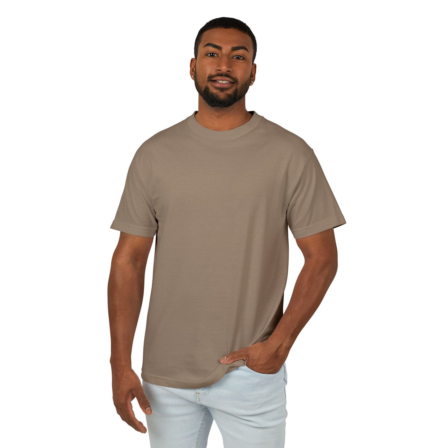 Unisex Heavyweight Cotton Tee - Importance is How Do You See Yourself
