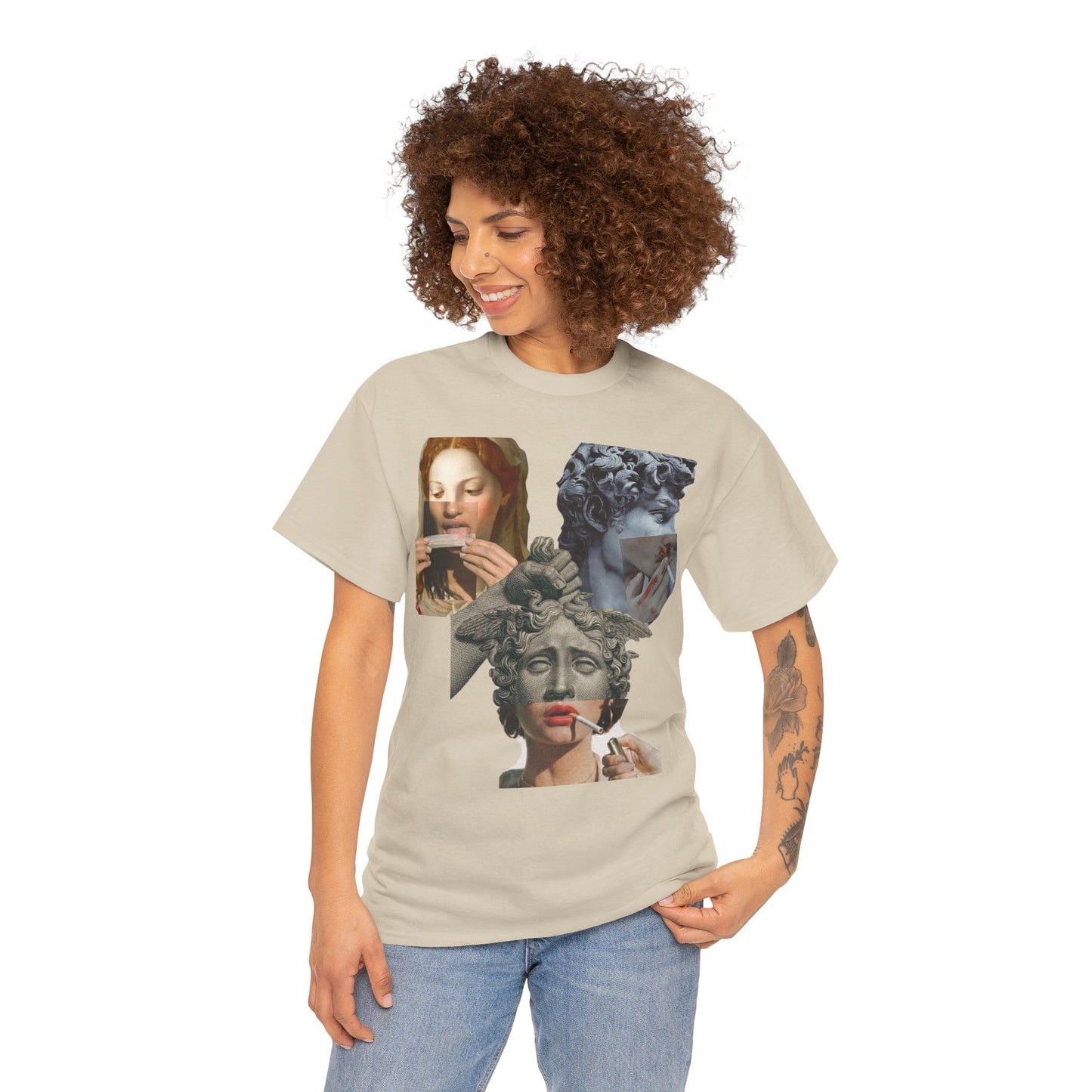 Renaissance Design Tee - Rolling Through the Ages Cool Unisex Shirt