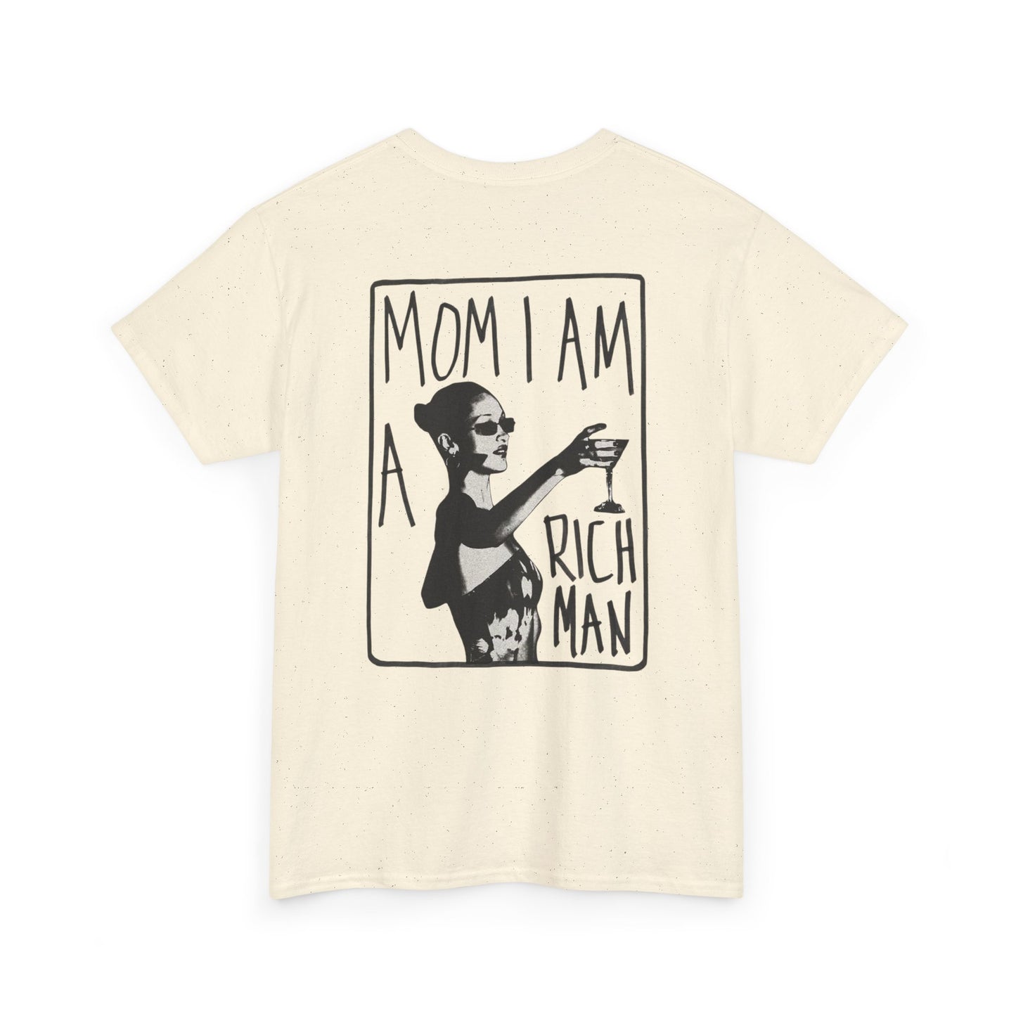 Cute Unisex T-Shirt - 'mom, i am rich man' Design