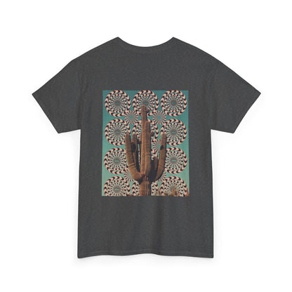 Southwest Aesthetic Mystical Cactus & Eye Design - Unisex Garment-Dyed