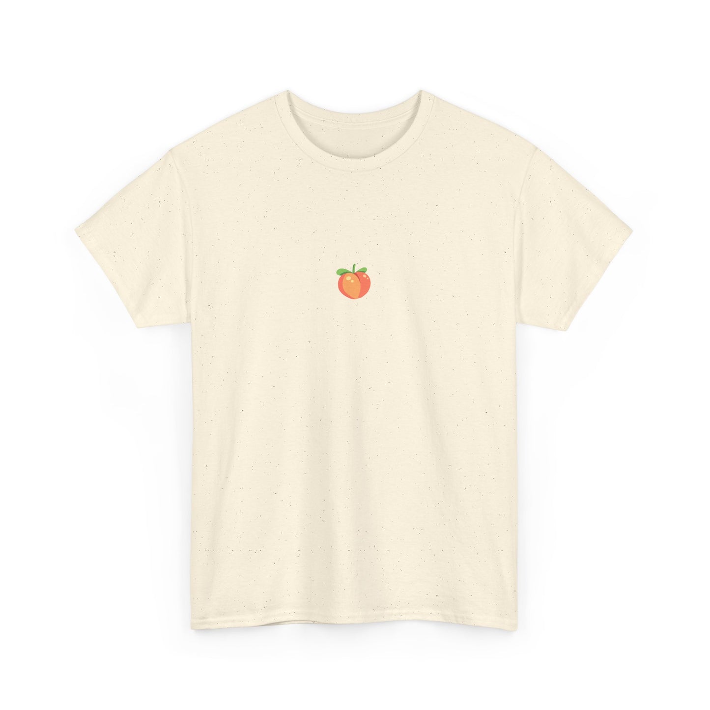 Citrus Peach Shirt – Refreshing Embroidered Unisex Tee