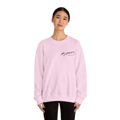 ATA Heritage - Unisex Heavy Blend™ Crewneck Sweatshirt with Signature of Father of Turks