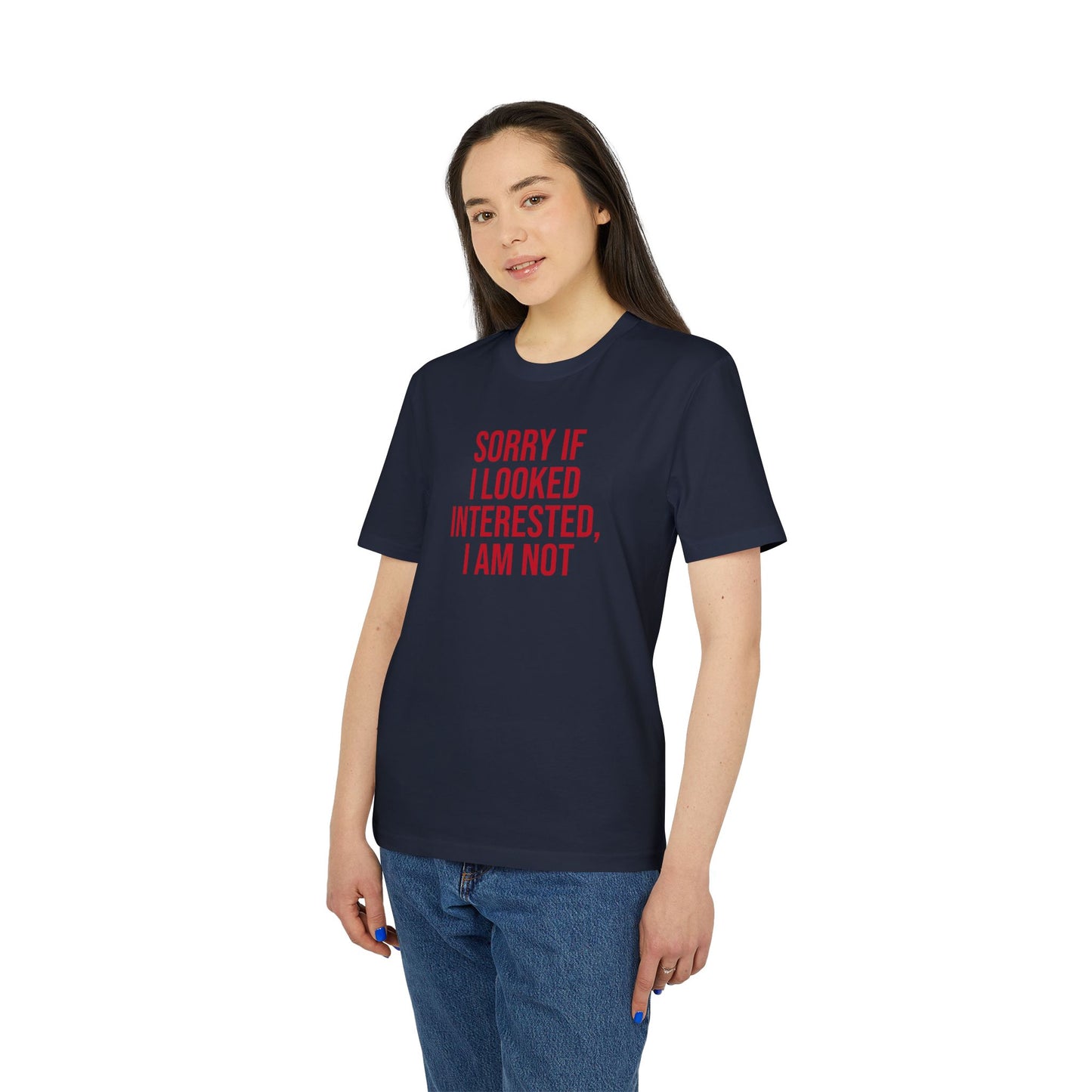 Unisex Cool & Direct T-shirt - I'm not interested.