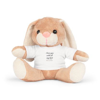 Plush Toy with Clothing - I love you in funny way