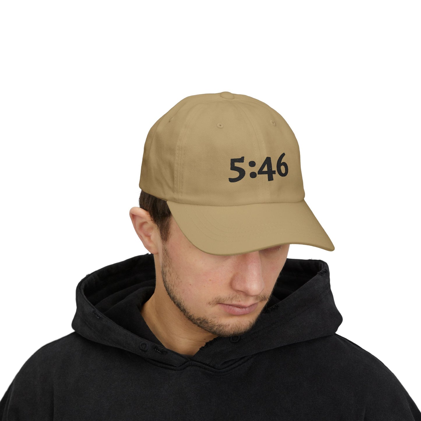 Dad Cap — 5:46 Embroidered Minimalist Baseball Hat