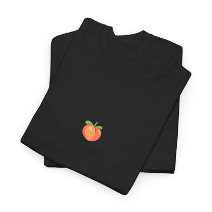 Citrus Peach Shirt – Refreshing Embroidered Unisex Tee