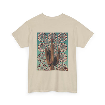 Southwest Aesthetic Mystical Cactus & Eye Design - Unisex Garment-Dyed