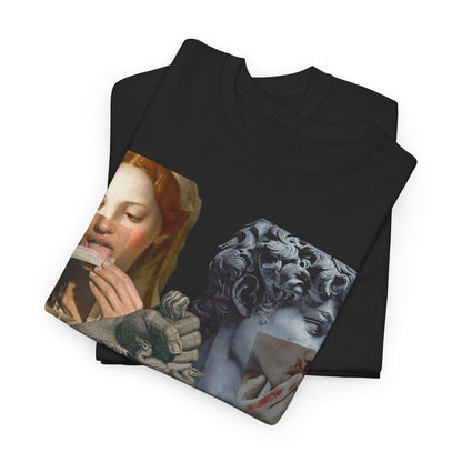 Renaissance Design Tee - Rolling Through the Ages Cool Unisex Shirt