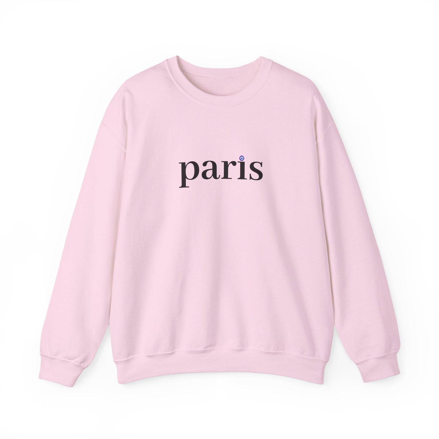 Unisex Heavy Blend™ Crewneck Sweatshirt - Paris with Meaningful Sign