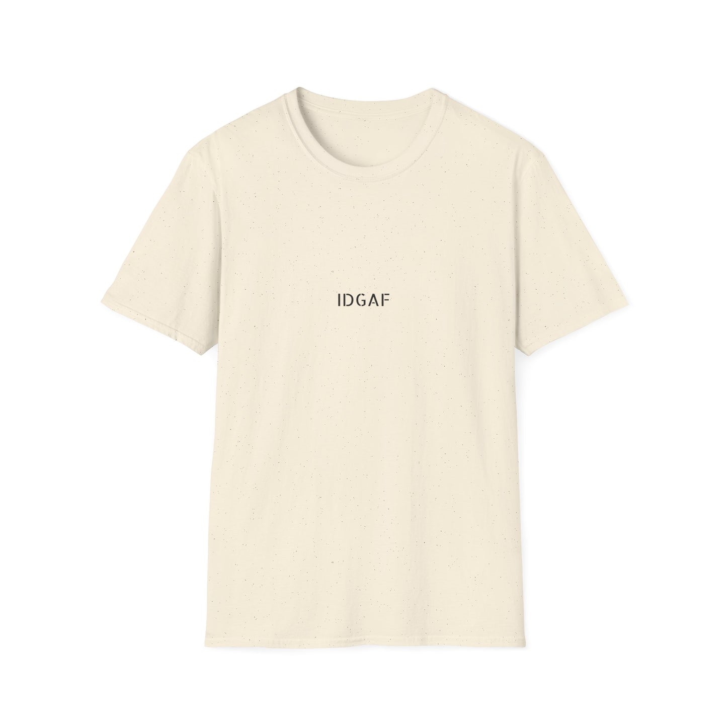 Unisex Softstyle T-Shirt - I don't give a fuck.