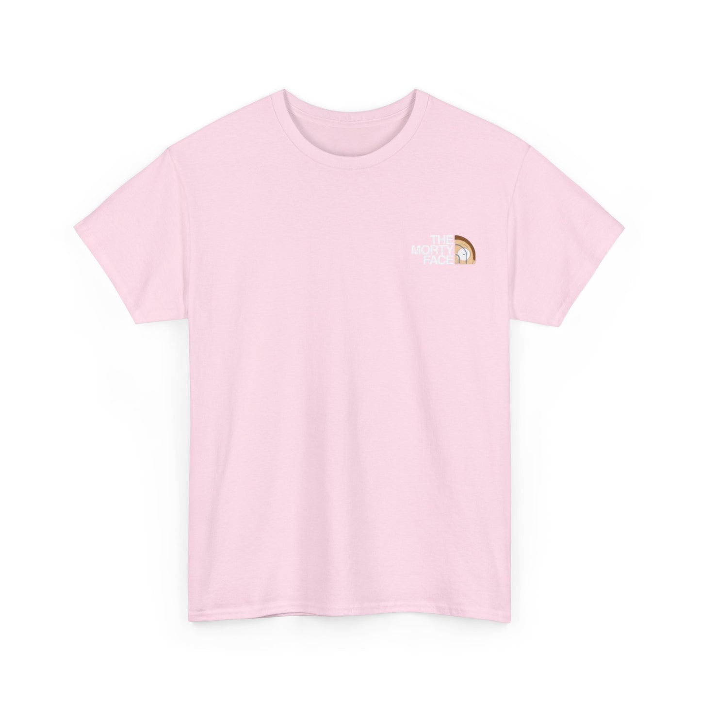 Funny T-Shirt Design - The Morty Face Unisex Heavy Cotton Tee
