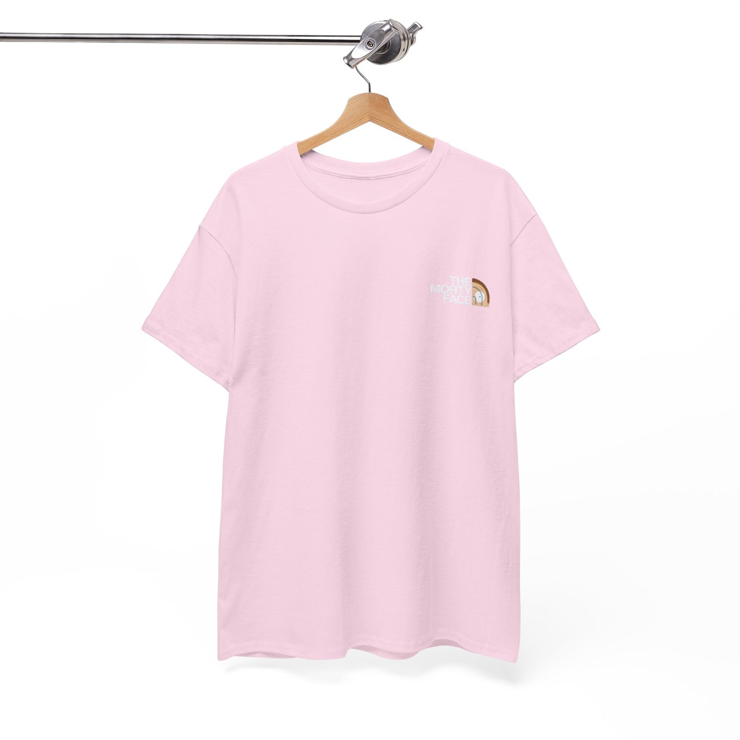 Funny T-Shirt Design - The Morty Face Unisex Heavy Cotton Tee