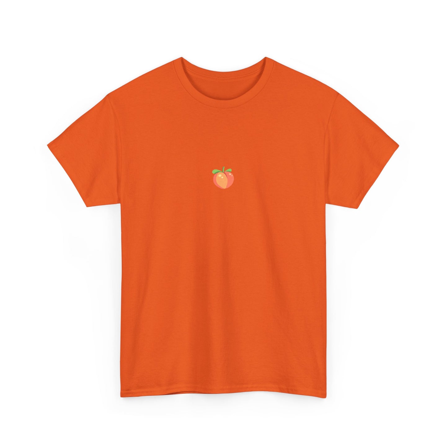 Citrus Peach Shirt – Refreshing Embroidered Unisex Tee