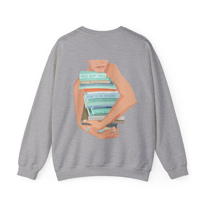 Persistence & Patience – Motivational Typography Sweatshirt