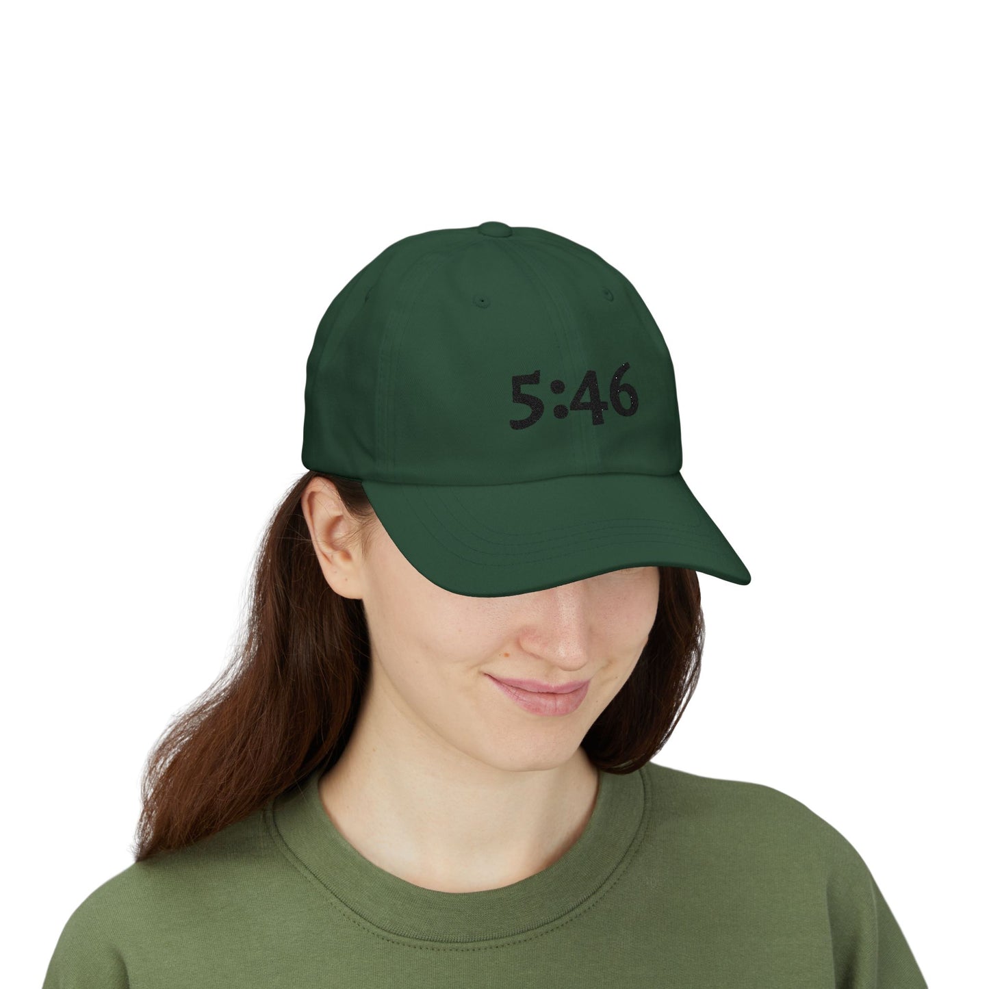 Dad Cap — 5:46 Embroidered Minimalist Baseball Hat