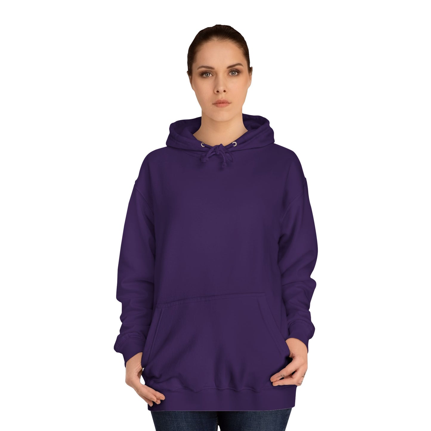 Unisex College Hoodie - Deal with it! - Cool and Direct