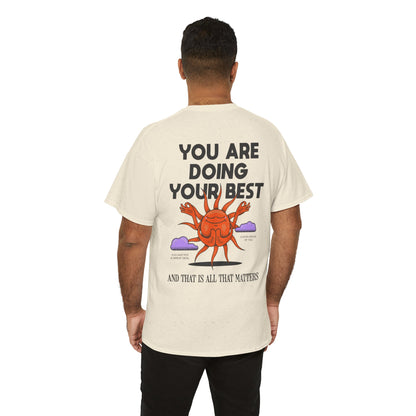 Motivational Tee - ''you are doing your best'' Noted on Sky Design