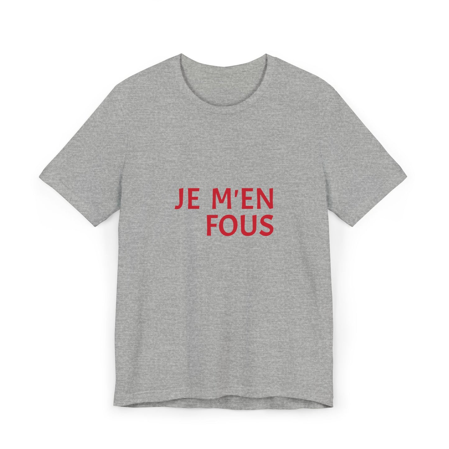 Unisex Cool T-Shirt - JE M'EN FOUS