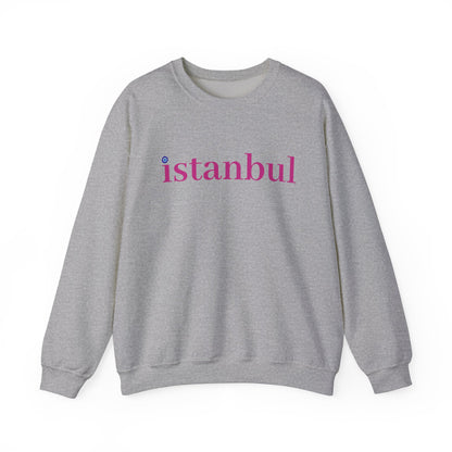 Unisex Heavy Blend™ Crewneck Sweatshirt - İstanbul with Meaningful Sign