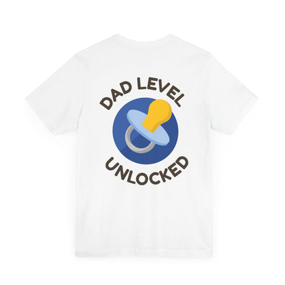 Unisex Jersey Short Sleeve Tee - Dad Level Unlocked