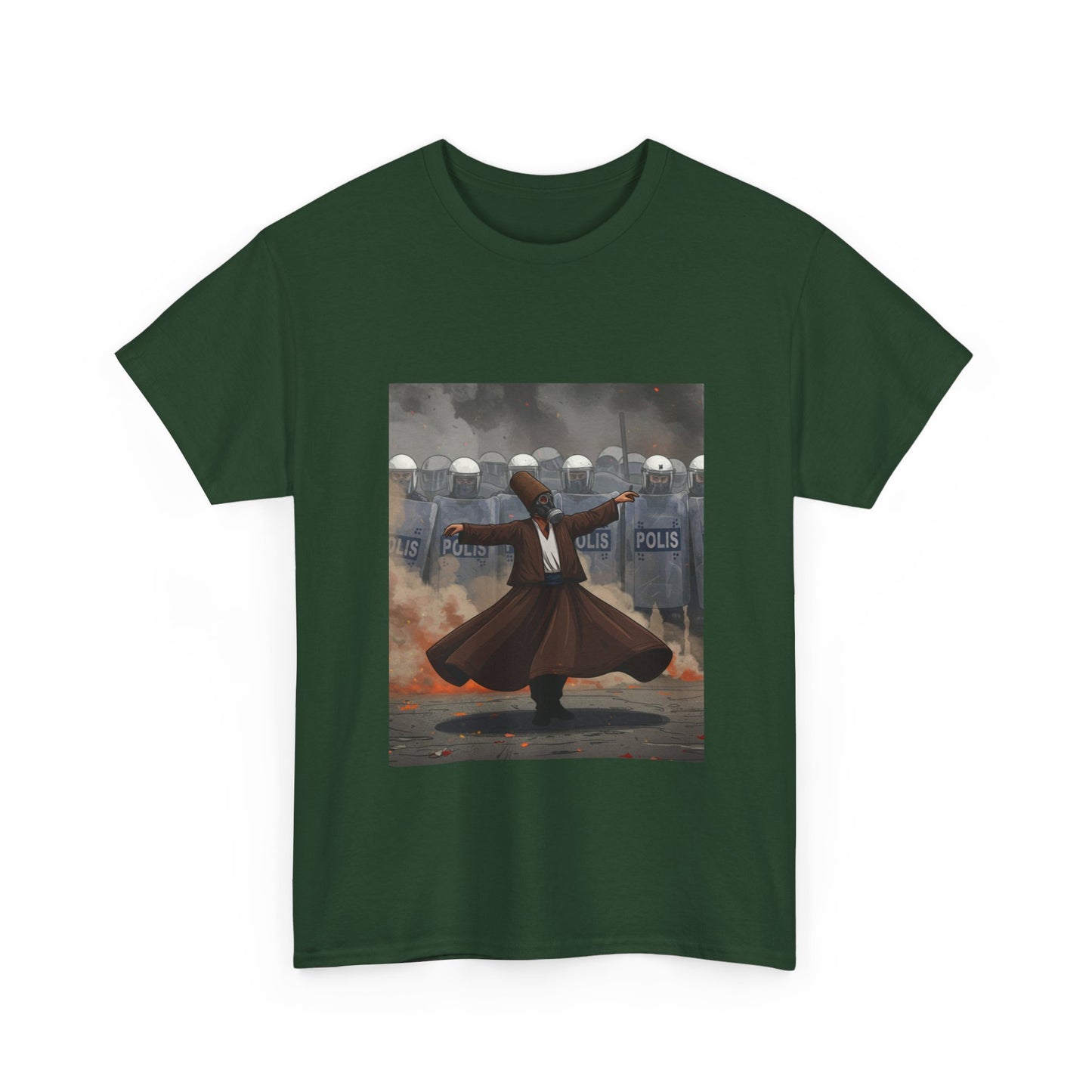 ATA Heritage - Whirling Dervish Resistance T-Shirt, A Powerful Blend of Spirituality and Protest