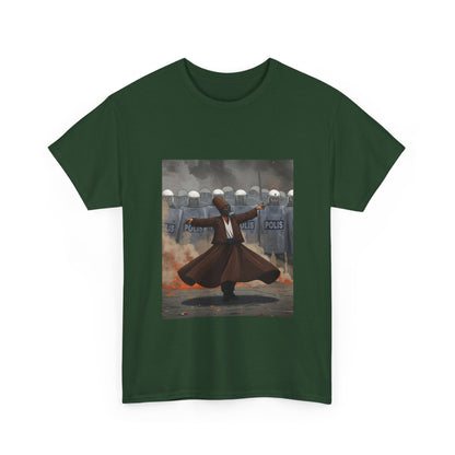 ATA Heritage - Whirling Dervish Resistance T-Shirt, A Powerful Blend of Spirituality and Protest