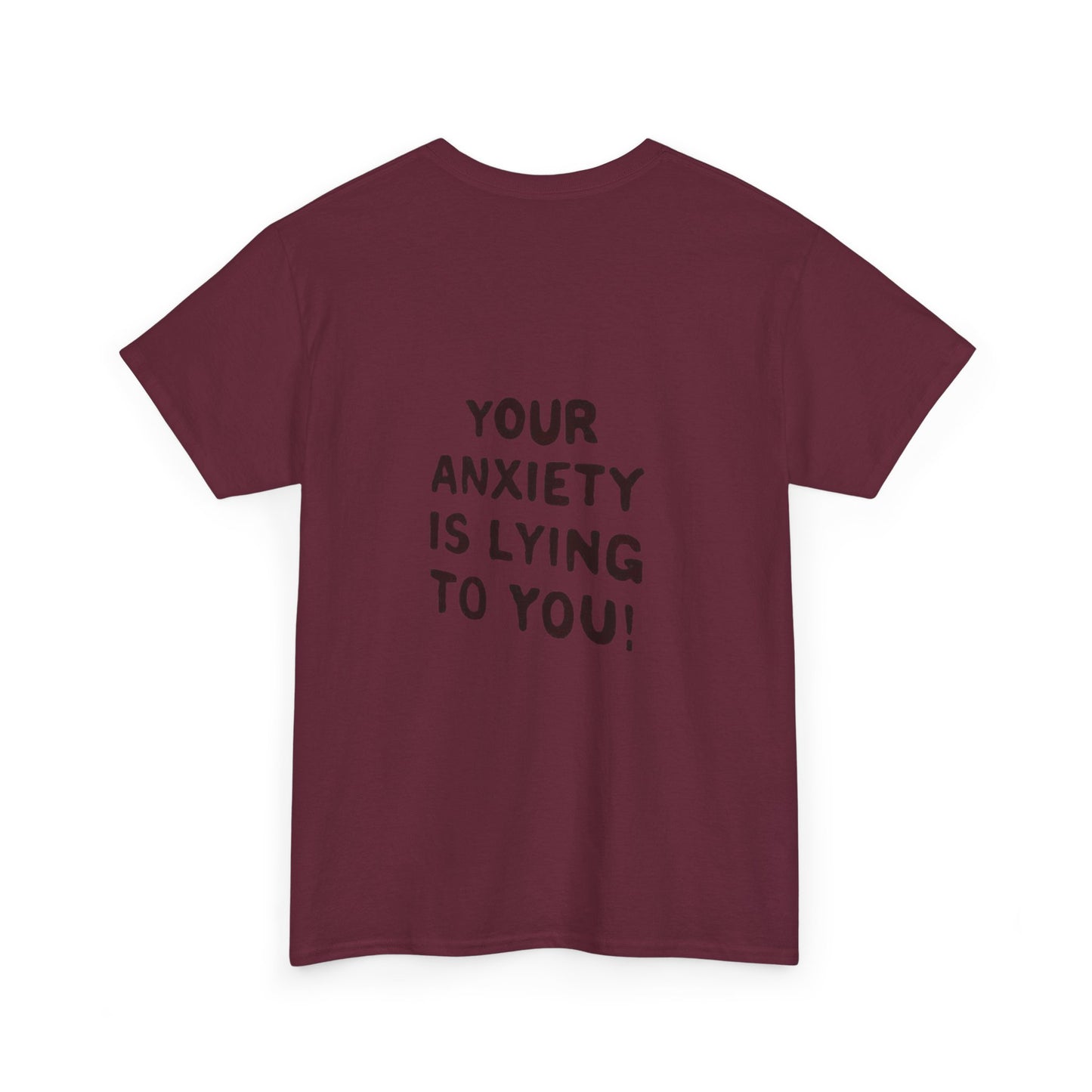 Anxiety Awareness Unisex Tee - Cool & Direct Statement T-shirt
