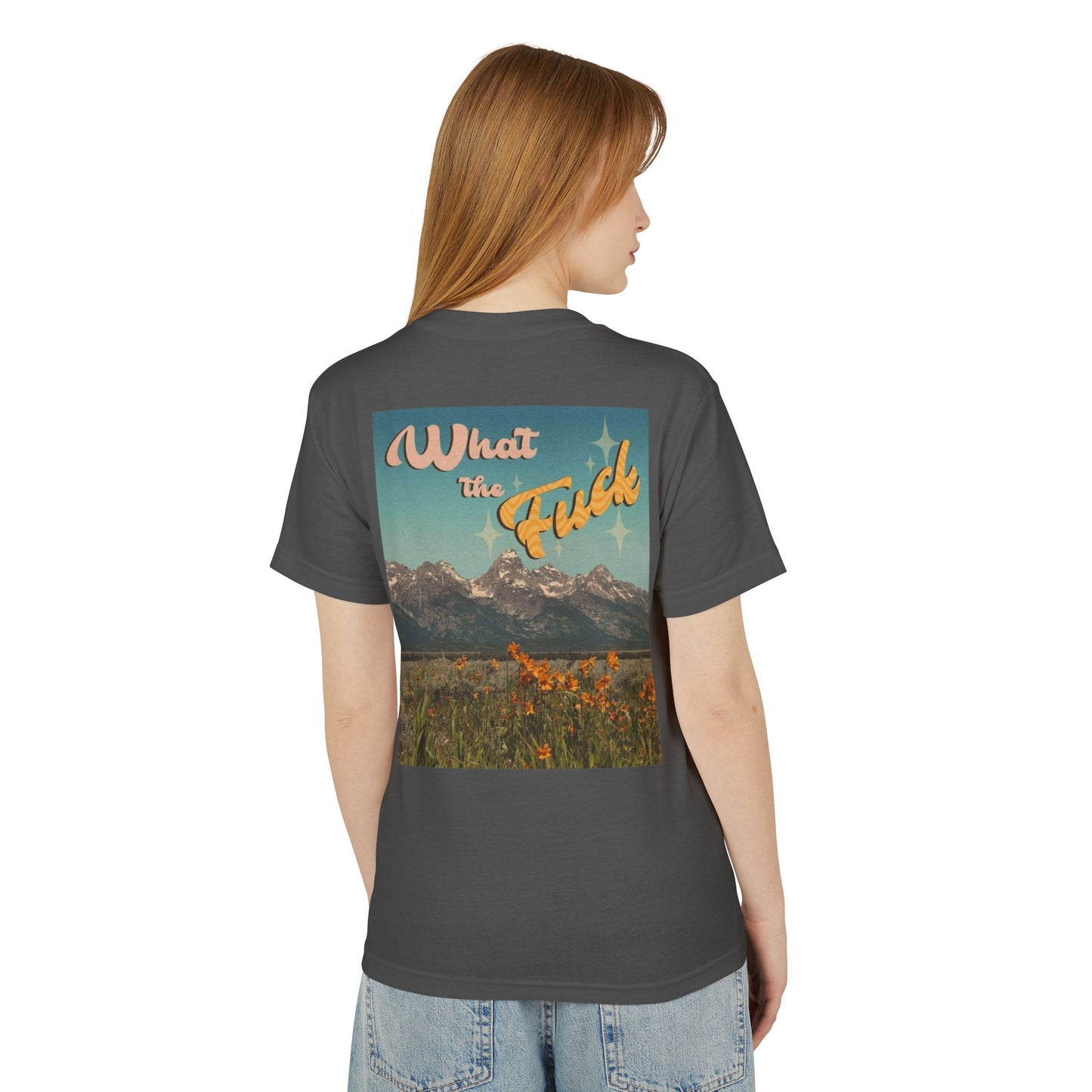 Funny Unisex Tee - What The Fuck Design