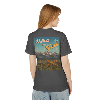Funny Unisex Tee - What The Fuck Design