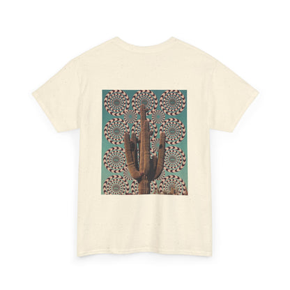 Southwest Aesthetic Mystical Cactus & Eye Design - Unisex Garment-Dyed